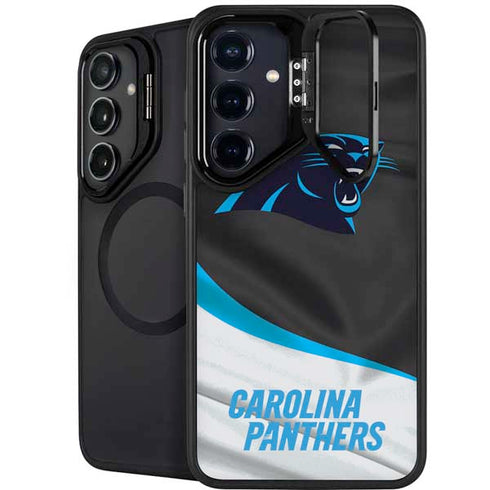 NFL Carolina Panthers Galaxy S24 FE Kickstand Case